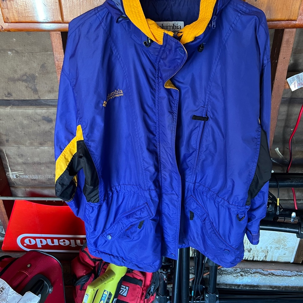 Columbia Women's Large LONGS PEAK 2 in 1 Winter Ski Coat Purple